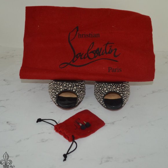 ❤Christian Louboutin Metal Studded Heels❤ - Picture 11 of 16